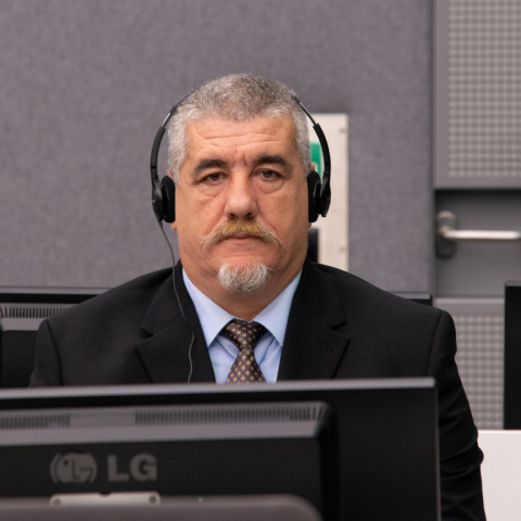 Pjetër Shala, accused in the Pjetër Shala case at the Kosovo Specialist Chambers in The Hague